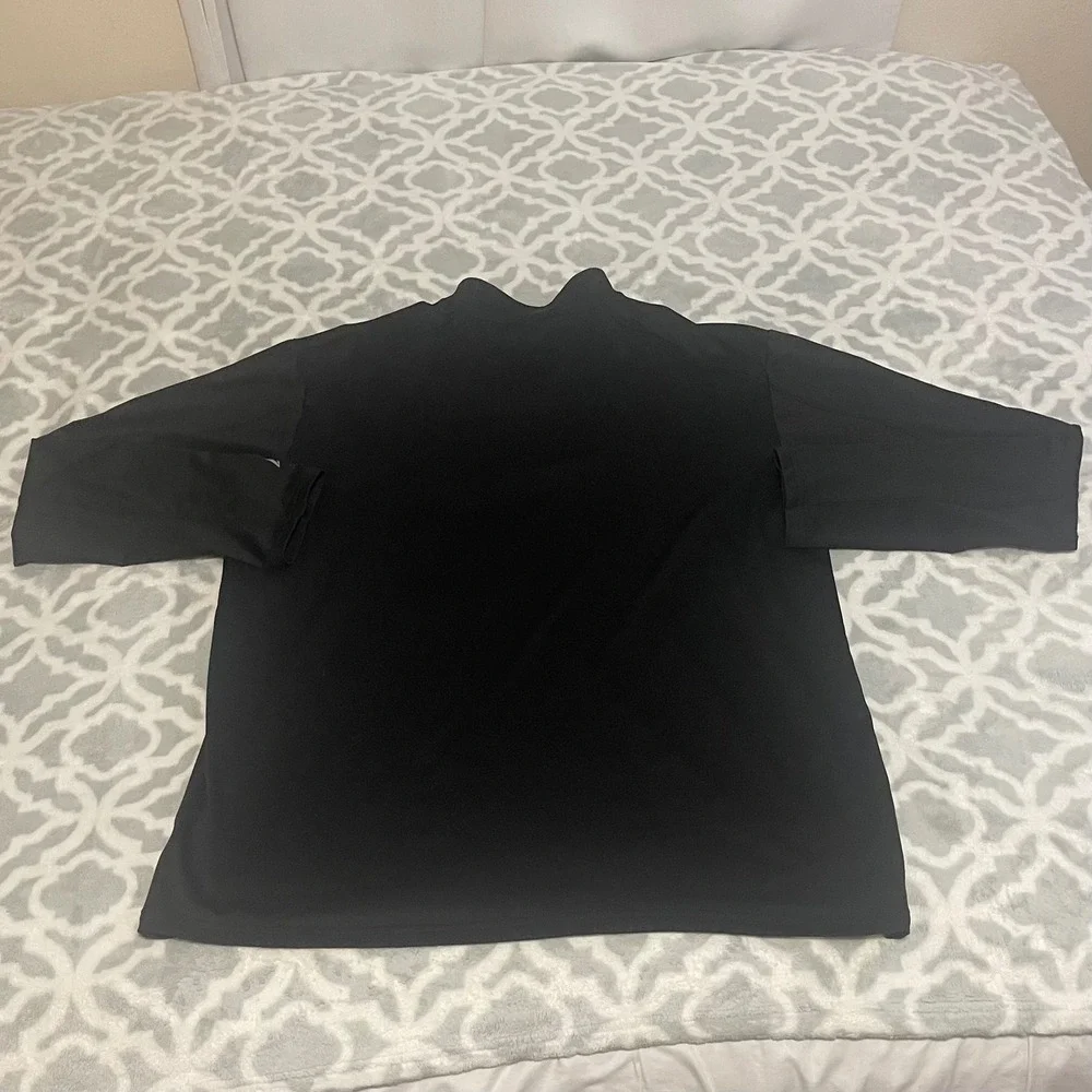 BSN Sports XL Black Performance Pullover Long Sleeve Shirt Mens‎ Activewear - Picture 2 of 8